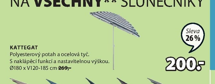 SLUNEČNÍK KATTEGAT