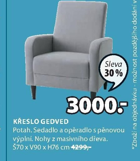 KŘESLO GEDVED