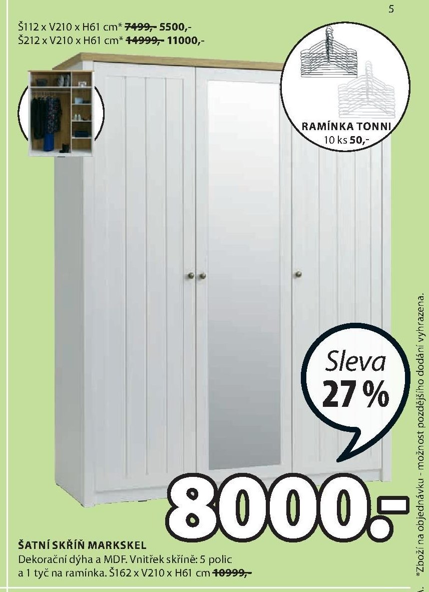 ŠATNÍ SKŘÍŇ MARKSKEL