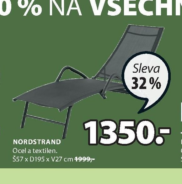 Lehátko NORDSTRAND