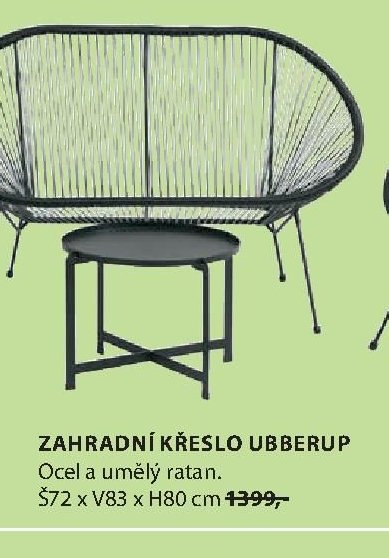 Zahradní křeslo UBBERUP