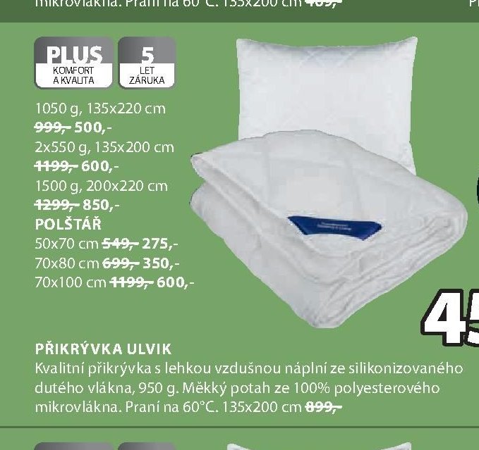 PŘIKRÝVKA ULVIK