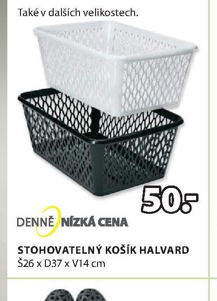 STOHOVATELNÝ KOŠÍK HALVOR