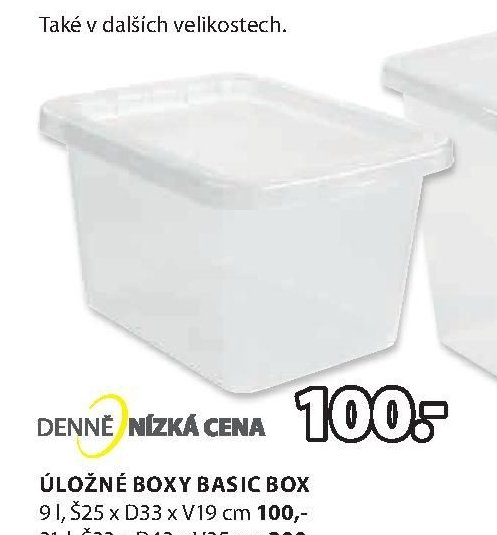 ÚLOŽNÝ BOXY BASIC BOX 9 l