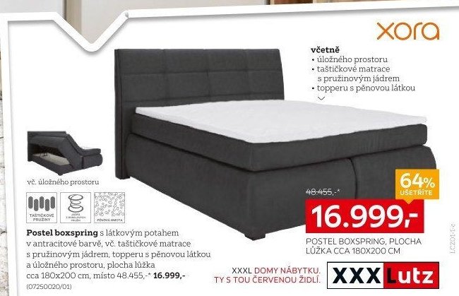 Postel boxspring