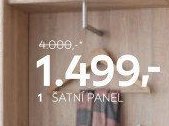 1 ŠATNÍ PANEL