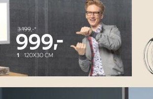 Stropní nebo nástěnné svítidlo (1x120x30 cm)