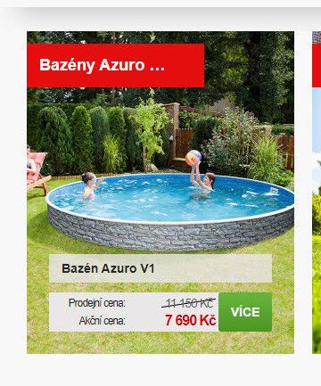 Bazén Azuro V1