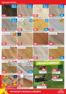 akční leták bauMax 1.6.2021-30.6.2021