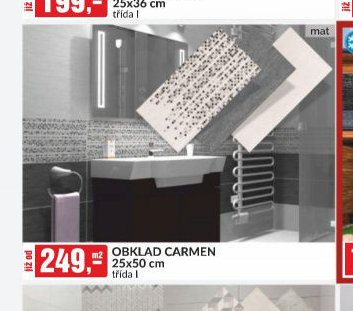 OBKLAD CARMEN 25x50 cm