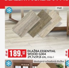 DLAŽBA ESSENTIAL WOOD G304