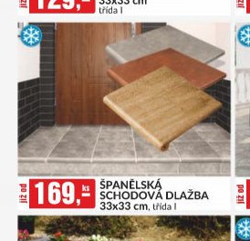 ŠPANĚLSKÁ SCHODOVÁ DLAŽBA