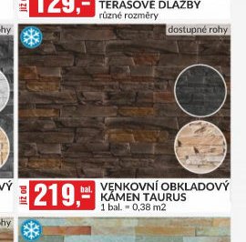 VENKOVNÍ OBKLADOVÝ KÁMEN TAURUS