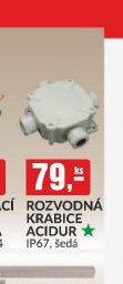 ROZVODNÁ KRABICE ACIDUR IP67, šedá