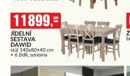 Jídelní sestava Dawid