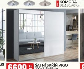 Šatní skříň Vigo