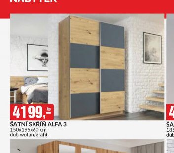 ŠATNÍ SKŘÍŇ ALFA 3