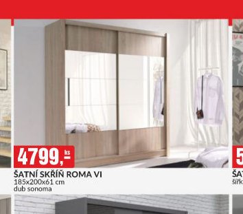 ŠATNÍ SKŘÍŇ ROMA VI