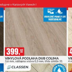 VINYLOVÁ PODLAHA DUB COLIMA