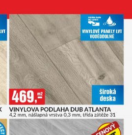 VINYLOVÁ PODLAHA DUB ATLANTA