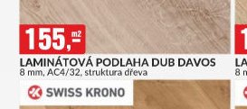 LAMINÁTOVÁ PODLAHA DUB DAVOS