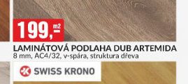 LAMINÁTOVÁ PODLAHA DUB ARTEMIDA