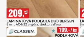 LAMINÁTOVÁ PODLAHA DUB BERGEN