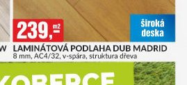 LAMINÁTOVÁ PODLAHA DUB MADRID
