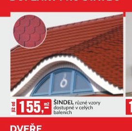 ŠINDEL různé vzory