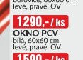 OKNO PCV bílá