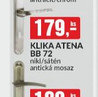 KLIKA ATENA BB 72