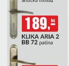 KLIKA ARIA 2 BB 72