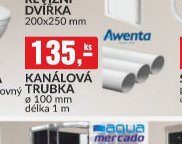 KÁNÁLOVÁ TRUBKA 100 mm délka 1 m