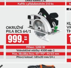 Okružní pila BCS 64/1