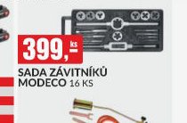Sada závitníků Modeco 16 ks