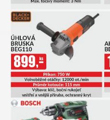 Úhlová bruska BEG110