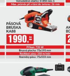 Pásová bruska KA88