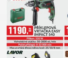 Příklepová vrtačka Easy Impact 540