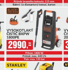 Vysokotlaký čistič Bxpw 1800pe