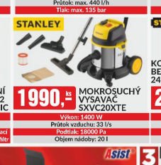 Mokrosuchý vysavač Sxvc20xte