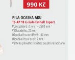 Pila ocaska aku TE-AP 18 Li-Solo Einhell Expert