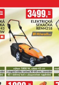 Elektrická sekačka Riwall REM4218