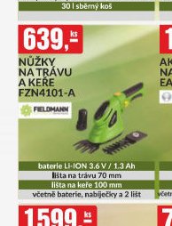 Nůžky na trávu a keře Fieldmann FZN4101-A