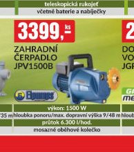 Zahradní čerpadlo JPV1500B