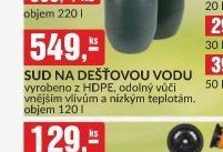 Sud na dešťovou vodu 120 l