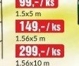 Stínovka PE Suntex 1.5x6 m