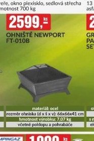 Ohniště Newport FT-010B