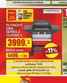 Plynový gril Series 2 Classic L