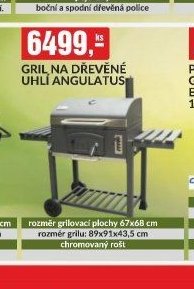 Gril na dřevěné uhlí Angulatus
