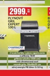 Plynový gril Expert 100 L